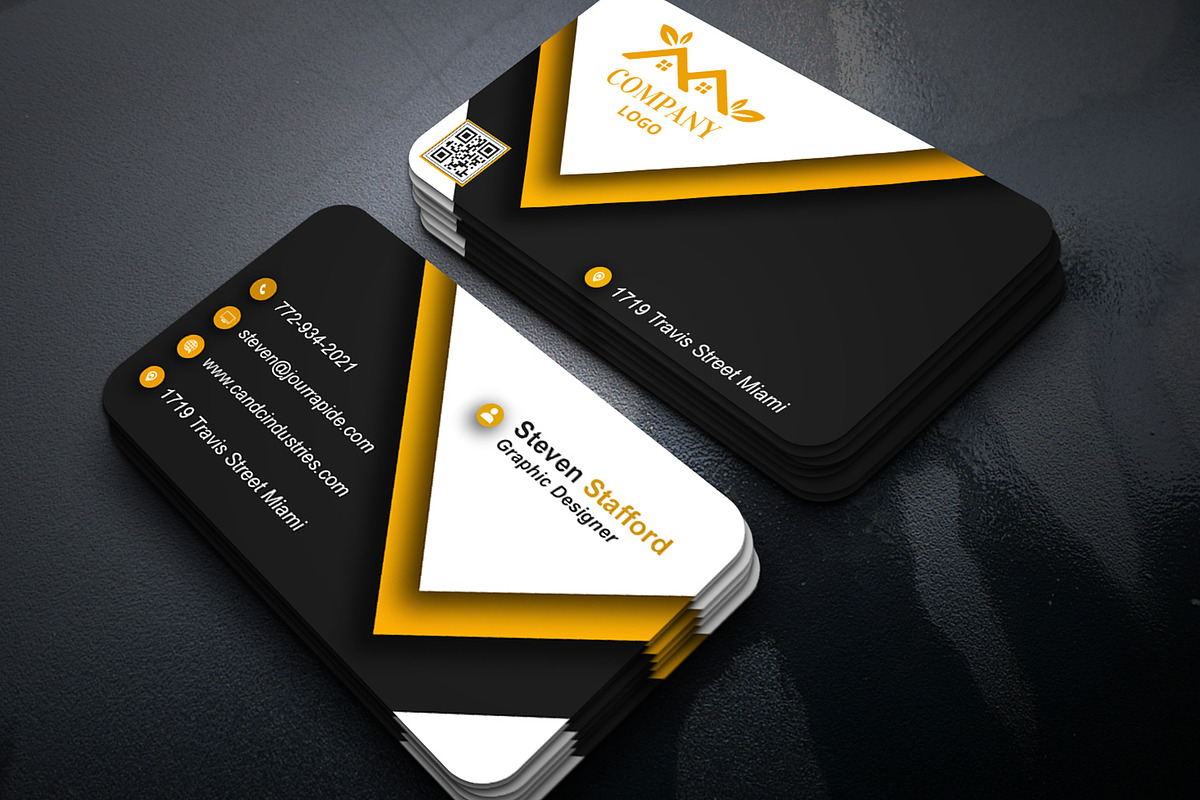 Monogram Business Card PSD