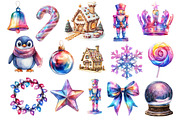 Iridescent Christmas Sublimation, an Illustration by Dream Creation (Thumbnail 4 of 4)