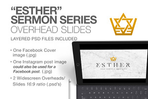 Esther Sermon Series Slides/Overhead