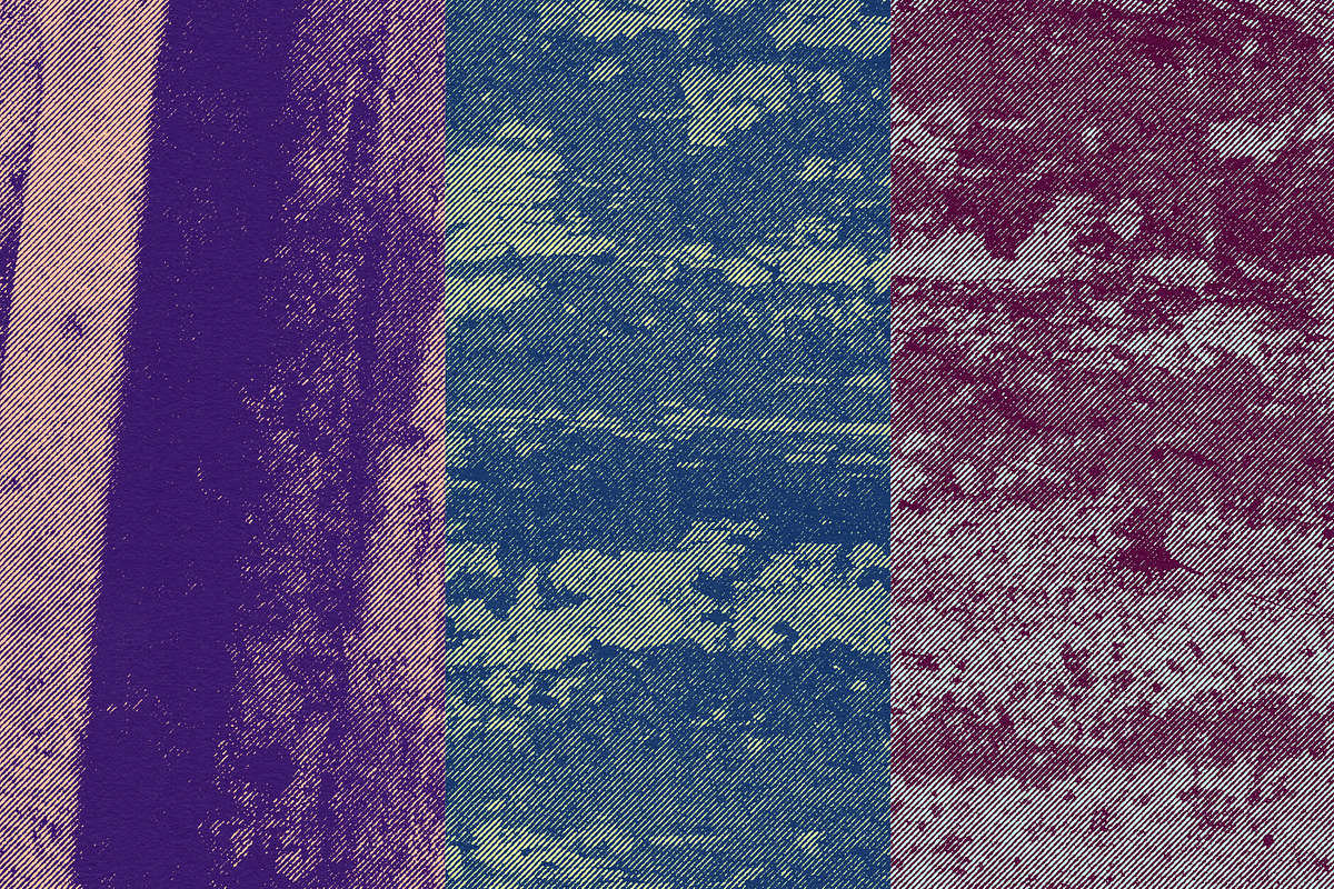 Rusty Iron Crosshatch Textures, a Background Graphic by Morand Union (Photo 10 of 10)