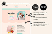 Wix Website Template - Sunny Beach, a Wix Template by The Pixel Palace (Thumbnail 3 of 10)
