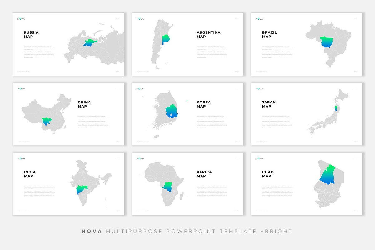 NOVA - Creative PowerPoint Template, a Presentation Template by PPTMORE