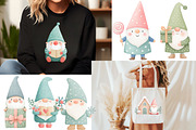 Christmas Gnomes Clipart, an Illustration by Designworld (Thumbnail 4 of 6)