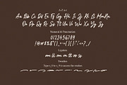 Herattine | Monoline Font, a Script Font by MJB Letters (Thumbnail 9 of 10)