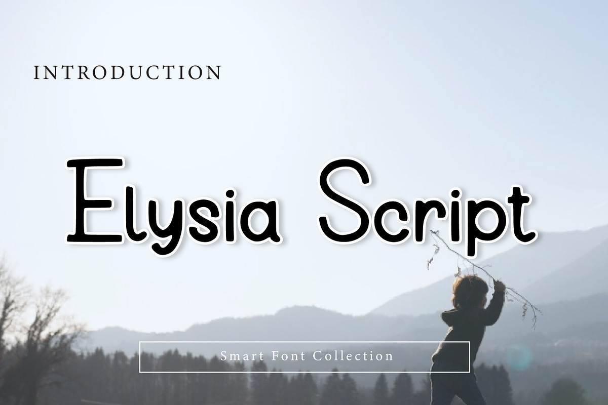 Elysia Script, a Script Font by Wow Magic (Photo 2 of 2)