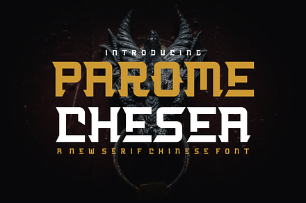 Parome Chesea - Font
