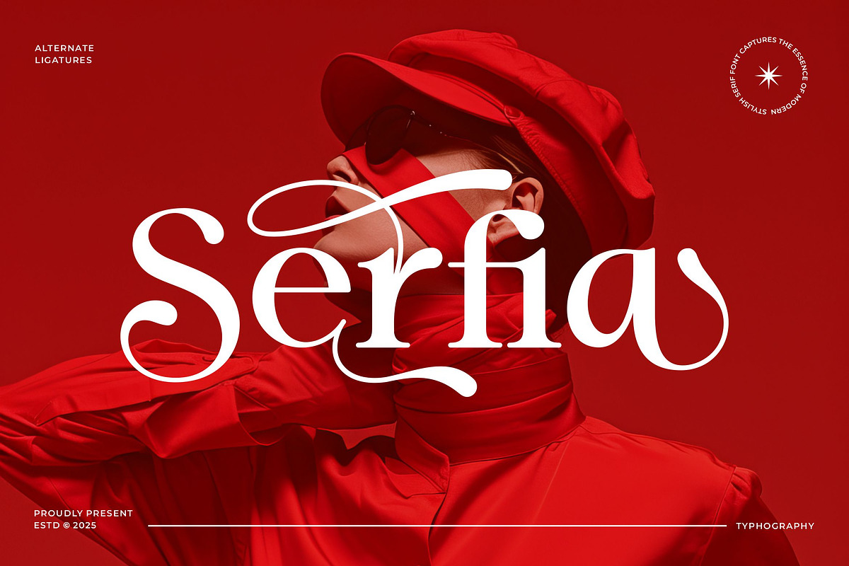 Serfia || Modern Classy Serif Font, a Serif Font by Ermedia Studio (Photo 1 of 10)