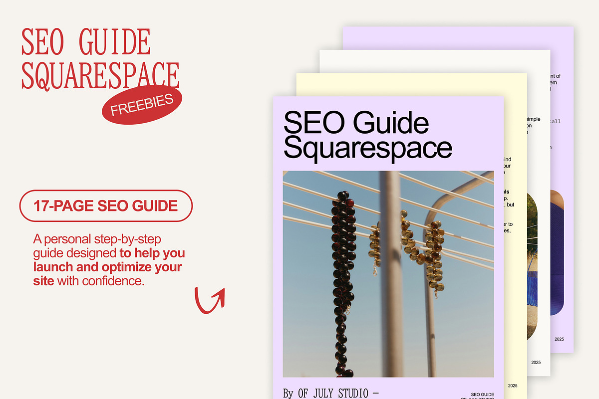 Red Squarespace Website Template, a Squarespace Template by Of July Studio (Photo 11 of 11)
