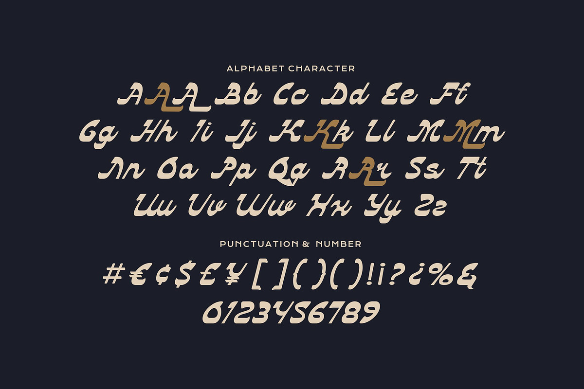 Medusa Allos - Script Vintage Font, a Handwritten Font by Imoodev (Photo 5 of 5)