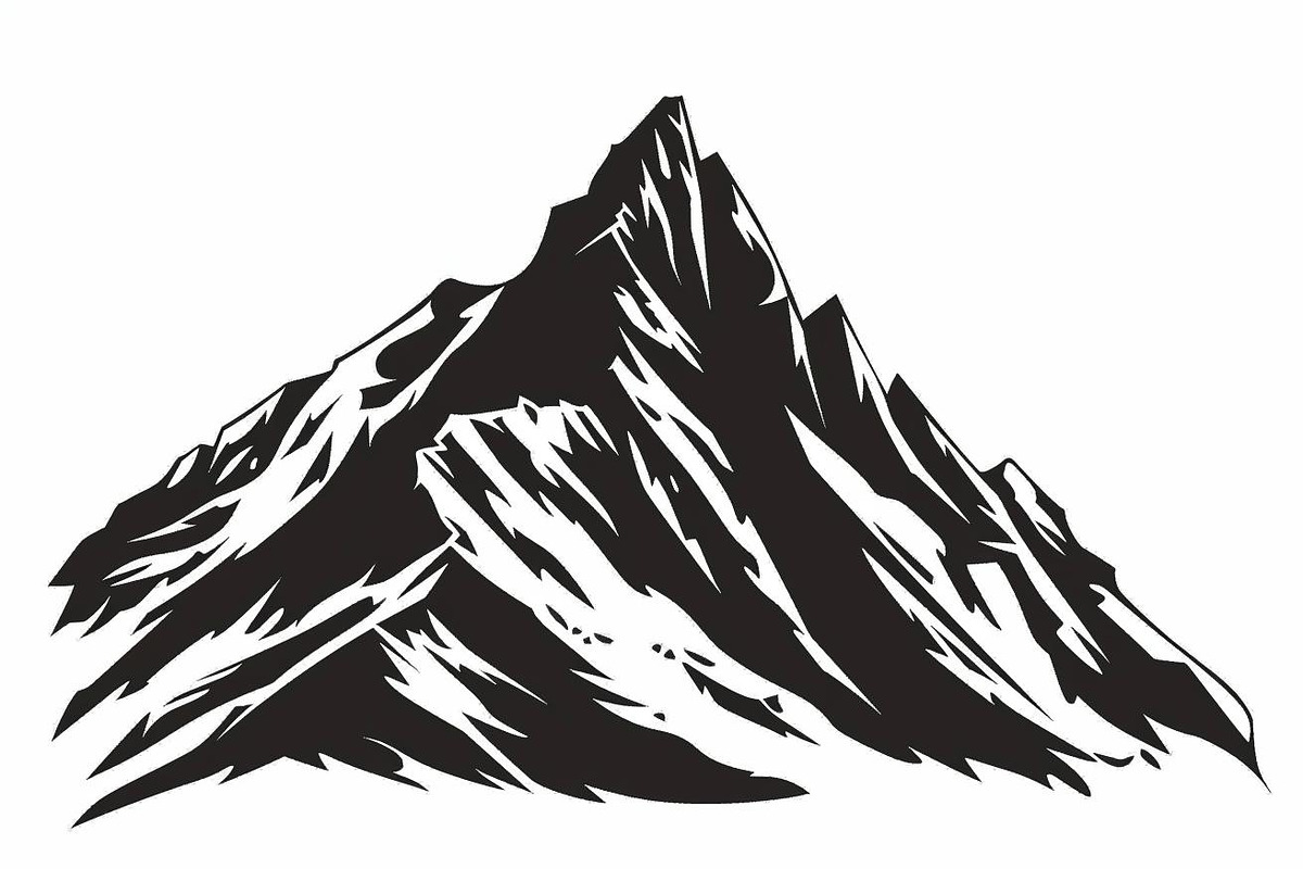 Mountain Tree Silhouette Bundle, a Graphic by balal (Photo 10 of 11)