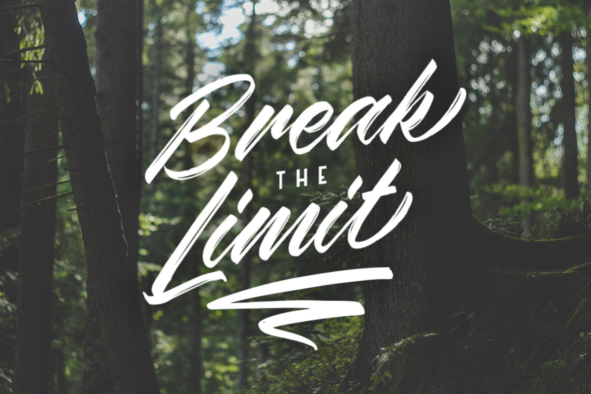 Wildlast Handbrush Typeface preview 2