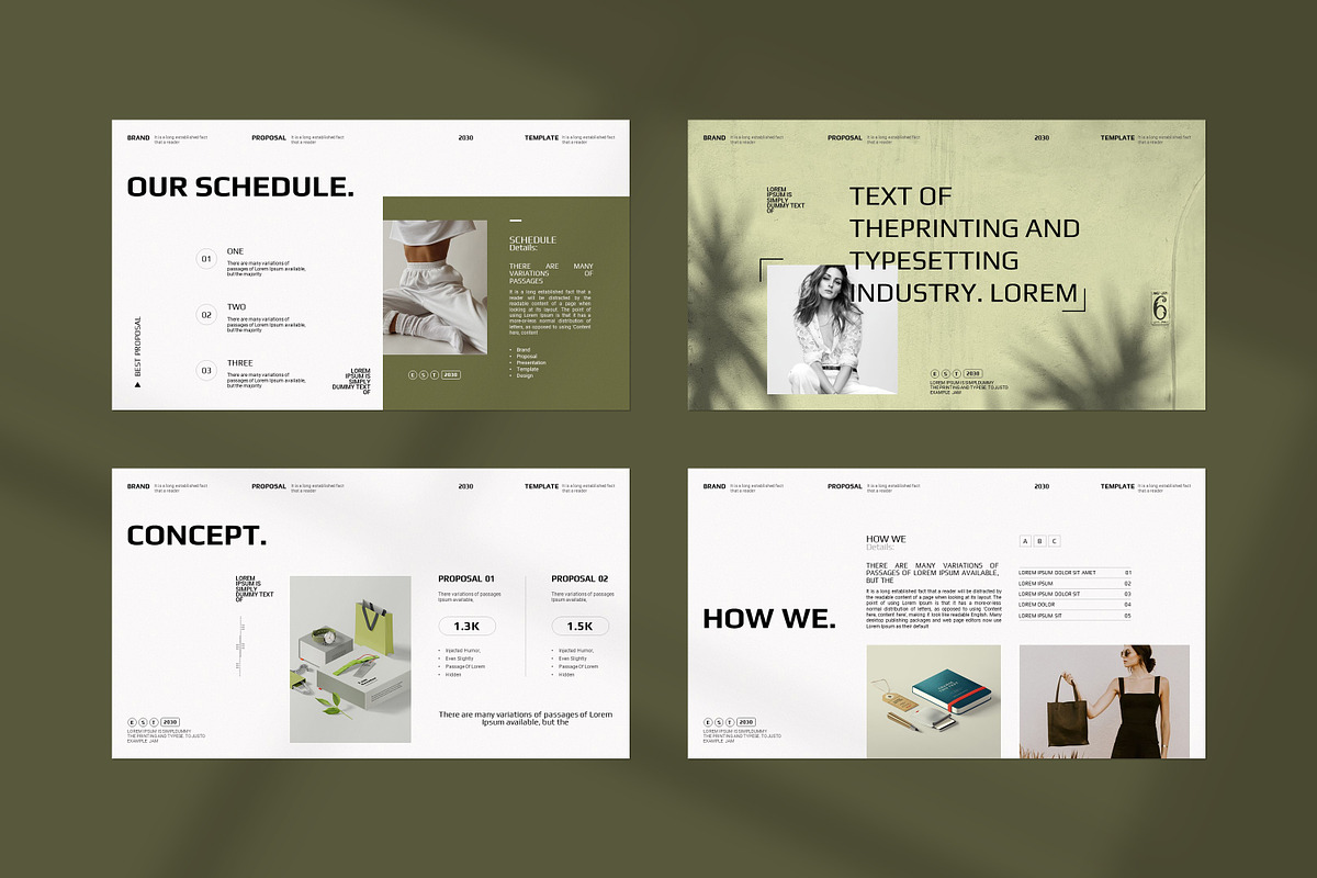Brand Proposal Presentation Template, a Presentation Template by PrintIdea (Photo 4 of 8)