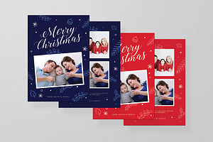 Christmas Photocard, an Invitation Template by Guuver