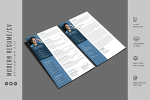 218. Modern Resume Template