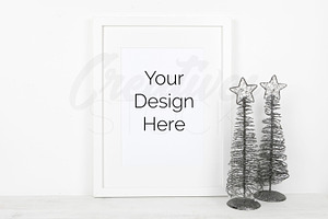 A4 Frame Mockup - Christmas Print