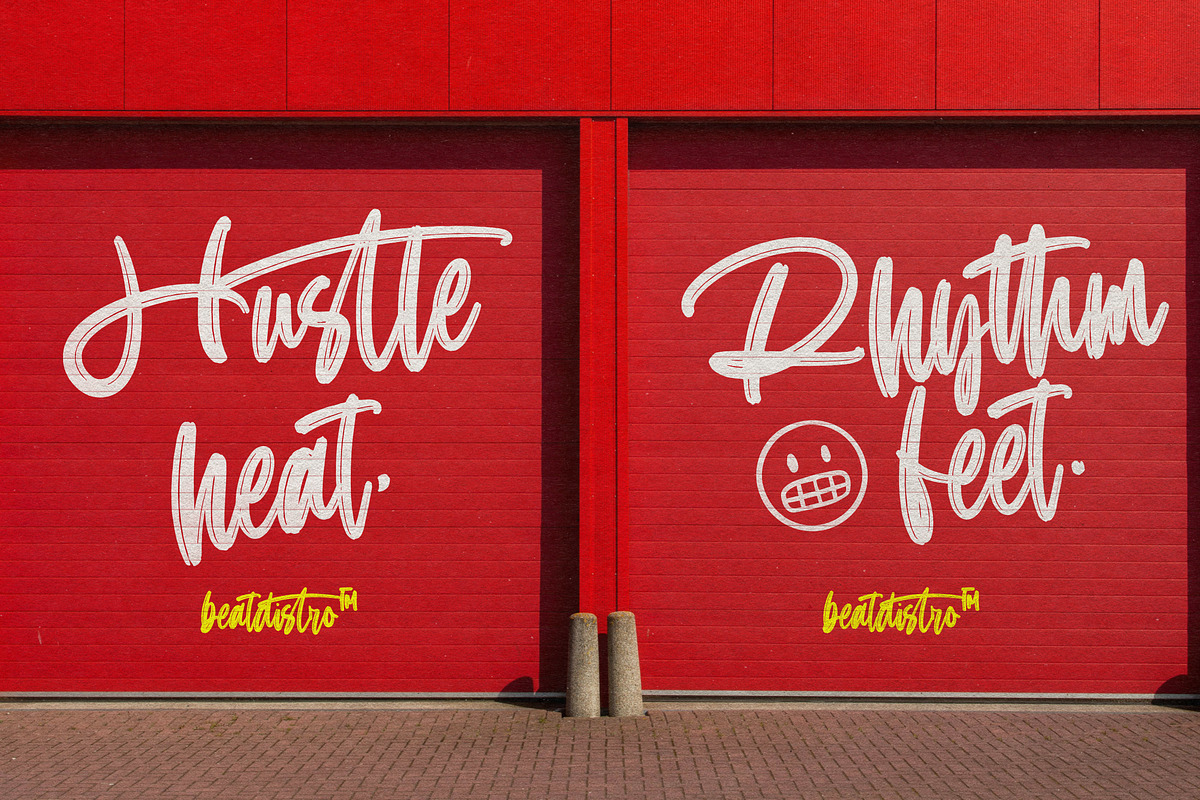 Swatch Out, a Script Font by Madjack.font (Photo 4 of 11)