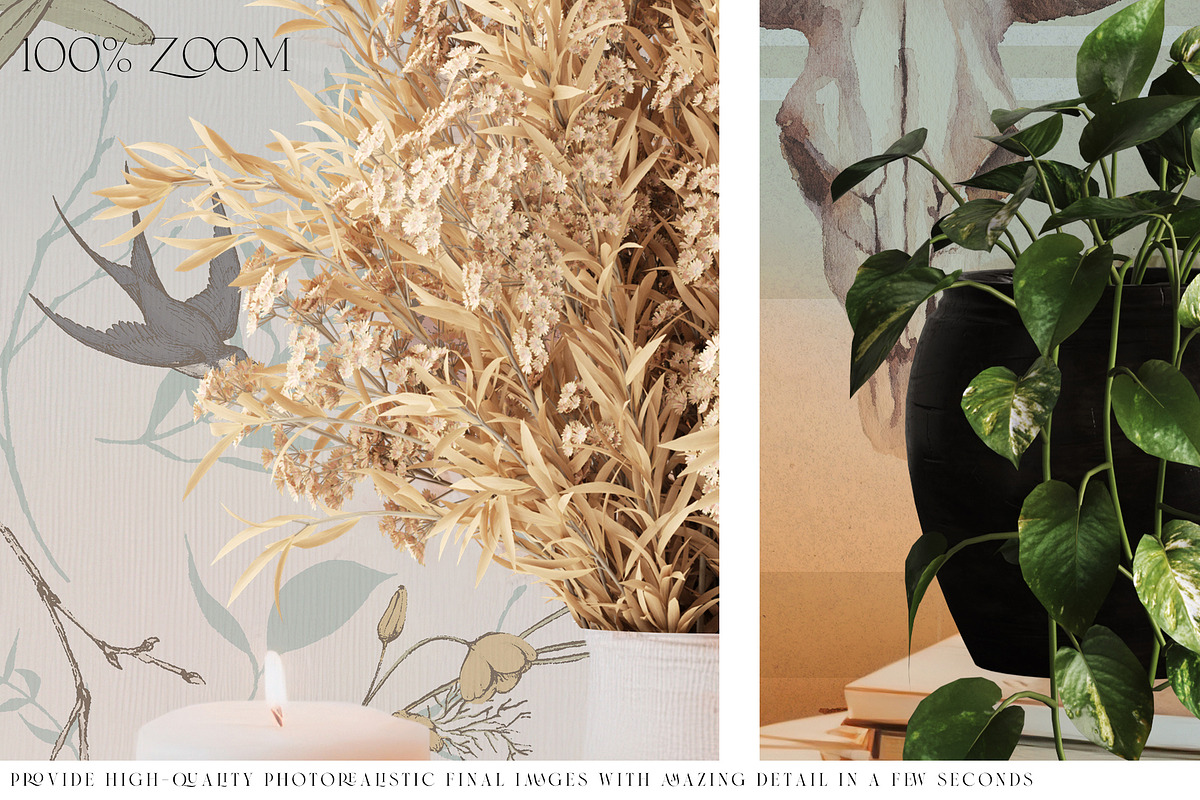 Various Wallpaper Mockups Collection, a Product Mockup by mock-ups (Photo 5 of 84)