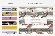 Gilded Feathers Vintage Prints 2026, a Pattern Graphic by LEAFure (Thumbnail 2 of 10)