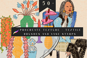 Procreate Texture brushes and stamps