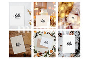 Christmas Card Mockup Bundle, a Product Mockup by MoMockups (Thumbnail 5 of 6)