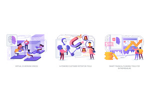 AI and Digital Tools for, a Technology Illustration by Visual Generation
