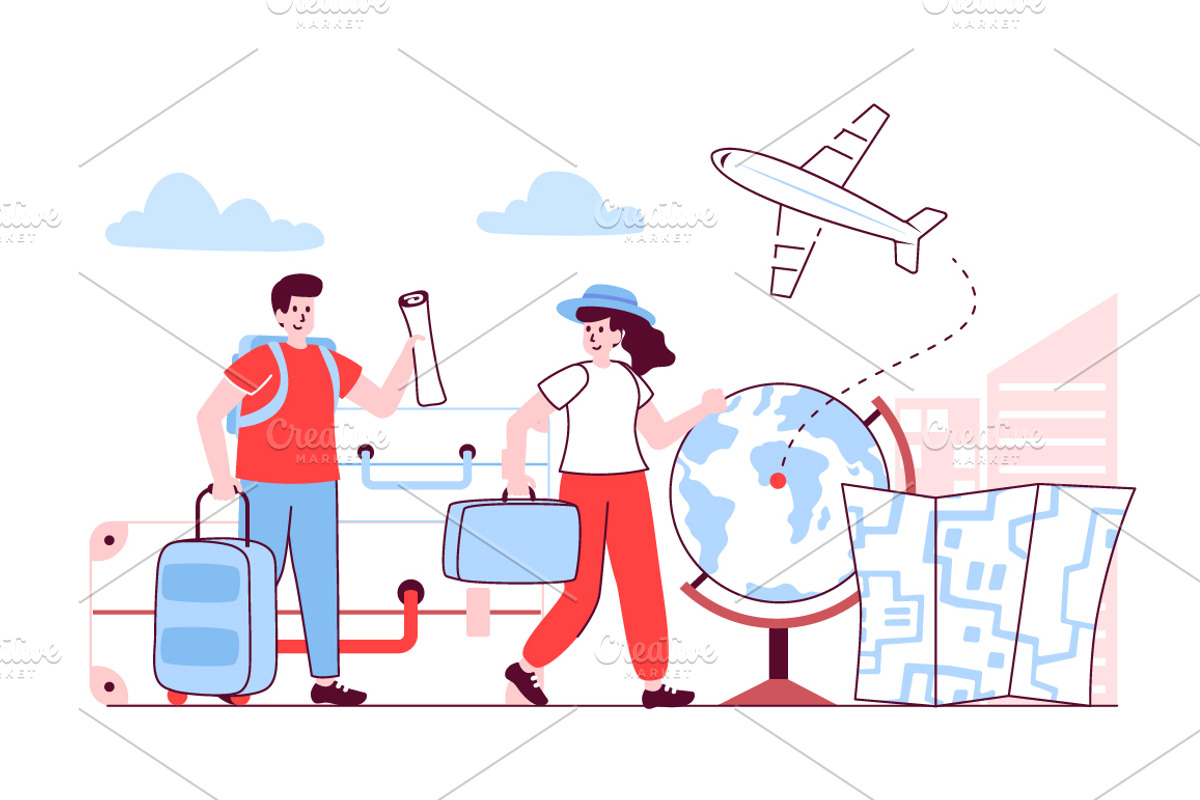 Flat Line Web Illustrations, a Templates & Theme by alexdndz (Photo 10 of 25)