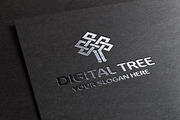 Digital Tree Logo Template, a Branding & Logo Template by GladicMonster (Thumbnail 3 of 7)