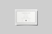Paper Certificate Mockup, a Stationery Template by Graphiculon (Thumbnail 2 of 11)