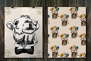 Fashion camel set, an Animal Illustration by TaPilipa (Thumbnail 2 of 5)