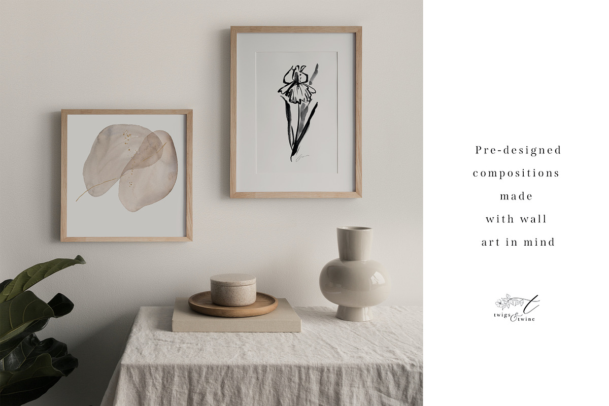 Coco - Abstract Watercolors, an Illustration by Twigs and Twine (Photo 3 of 14)