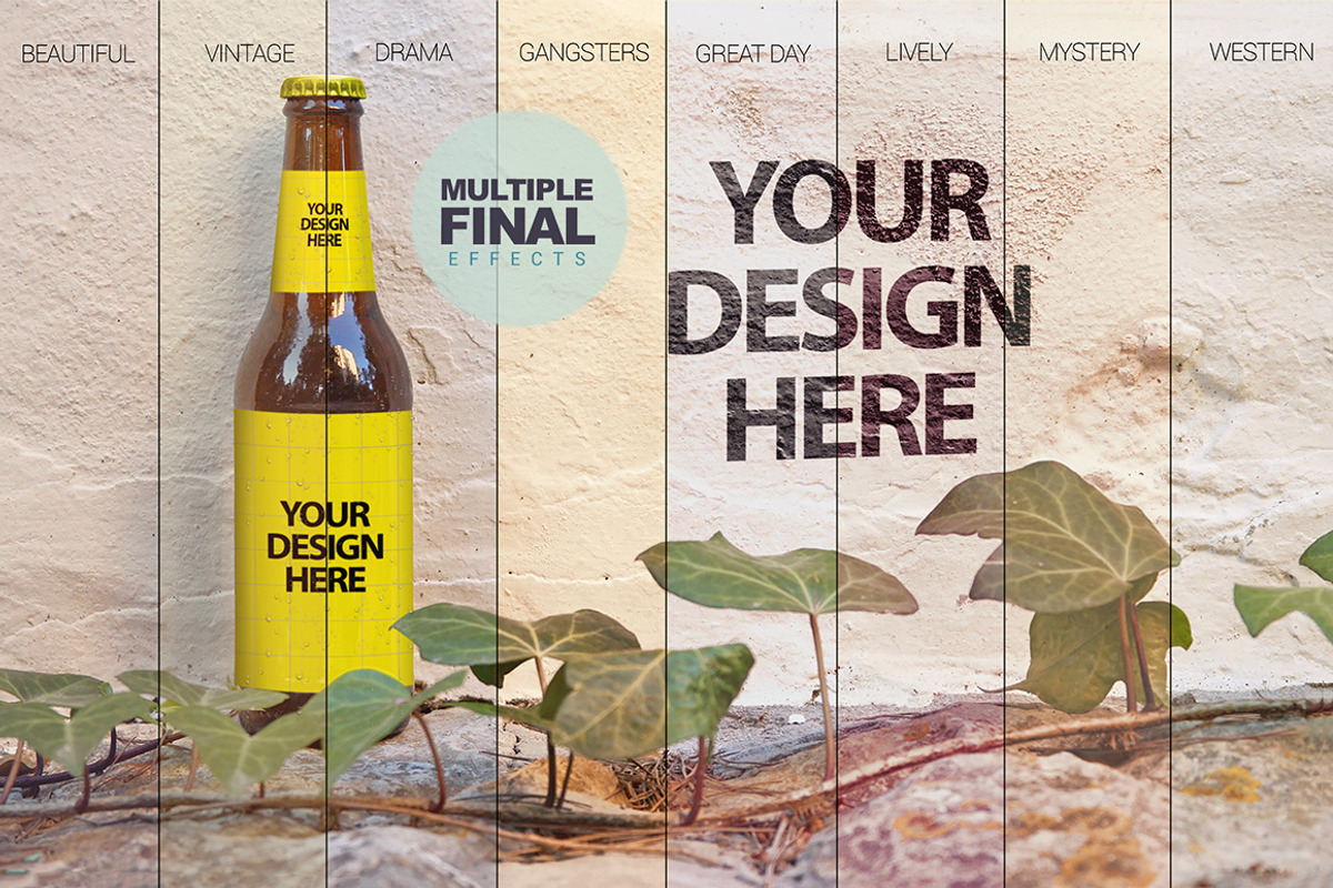 Bundle Formentera x30 | Beer Mockups, a Product Mockup by SmartDesigns (Photo 11 of 11)