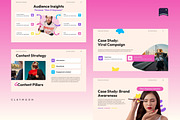 Agency & Creator Kit Pitch Deck, a Presentation Template by Claymoon Lab (Thumbnail 4 of 7)