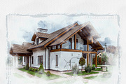 Digital House Painting Art Creator, an Action Add-On by MRI STUDIO (Thumbnail 27 of 29)