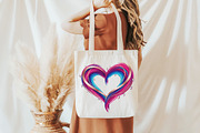 Heart Png, Brushstroke Valentines, an Illustration by Designking (Thumbnail 2 of 6)