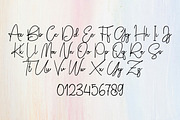 Senja, a Script Font by Canden Meutuah (Thumbnail 5 of 6)