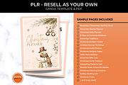 PLR Christmas Planner for Resellers, a Templates & Theme by Jennifer Magri Templates (Thumbnail 4 of 8)