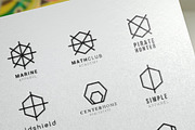 150+ Minimal Hexagon Logo Templates, a Branding & Logo Template by Sahade Studio (Thumbnail 4 of 25)