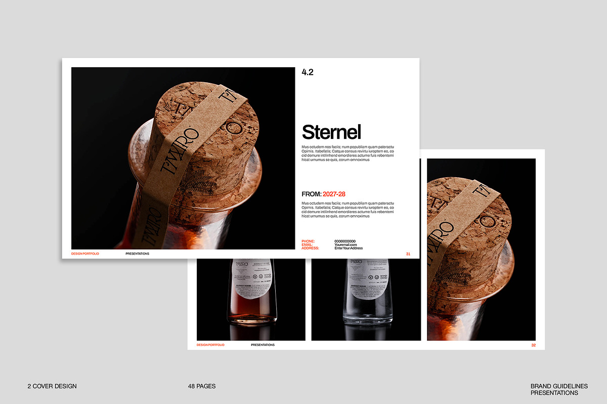 Canva | Portfolio Presentation Deck, a Presentation Template by Templeste (Photo 3 of 6)