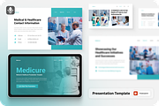 Medical & Healthcare PowerPoint, a Presentation Template by SquidPixey (Thumbnail 1 of 6)