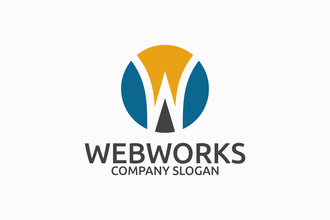 Webworks Letter W Logo, a Branding & Logo Template by Brandlogo