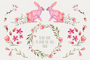 Woodlands Watercolor megapack, an Animal Illustration by Lisa Glanz (Thumbnail 2 of 5)