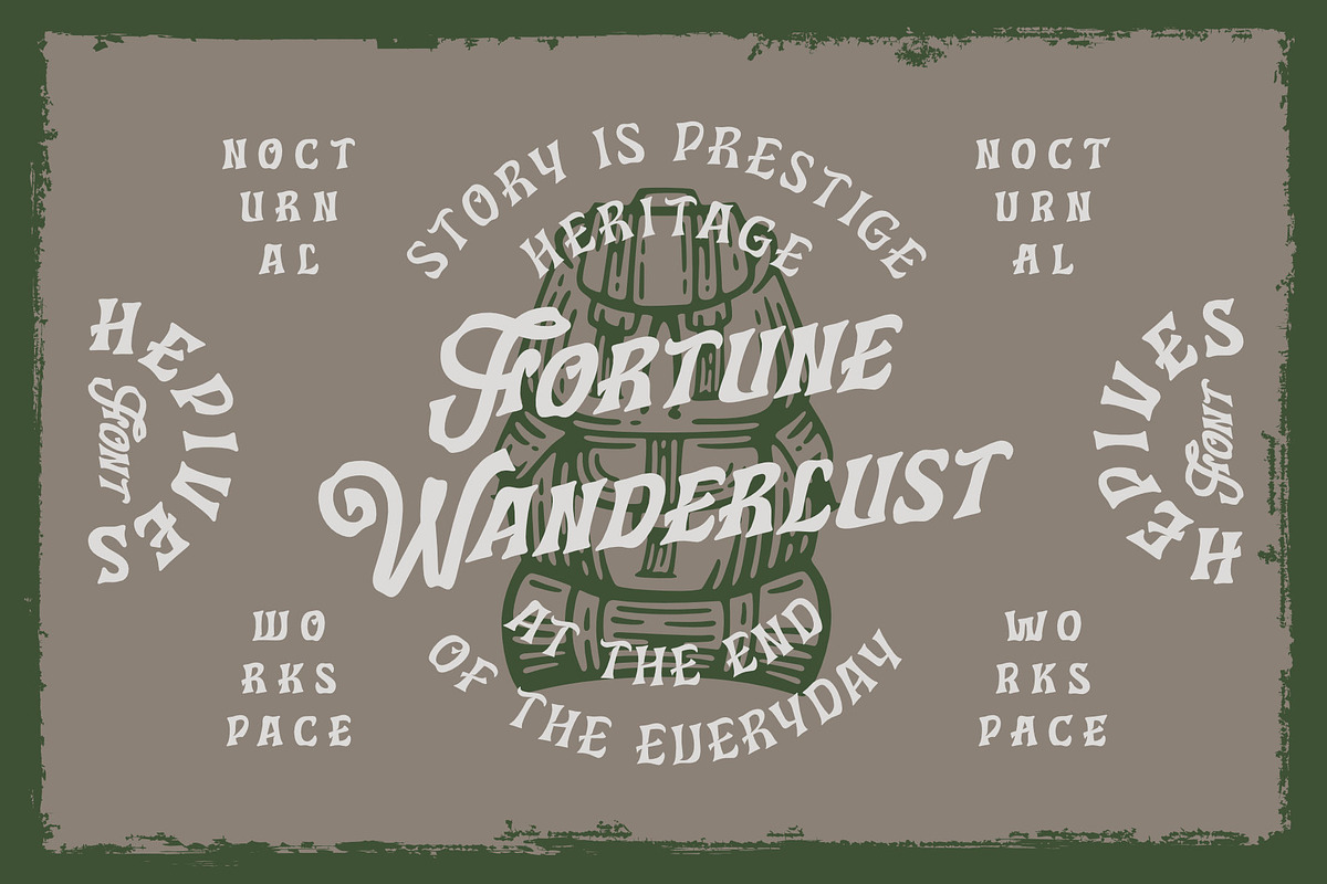 Hepives Font Family, a Script Font by Nocturnal Workspace (Photo 7 of 15)
