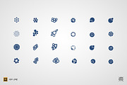 Abstract Organic - 24 vector icons, an Icon by Basari Design (Thumbnail 2 of 2)