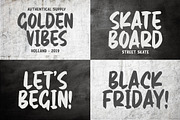 Real Brush - Handbrush Font, a Blackletter Font by Garisman Std (Thumbnail 2 of 9)