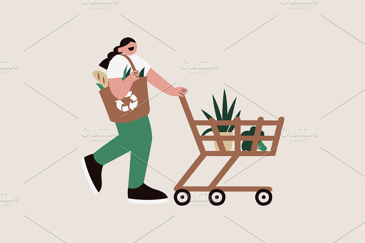 Go Green Illustration, an Object Illustration by Jump Studio (Photo 5 of 10)