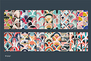 Retro Fish Scale Seamless Patterns, a Pattern Graphic by Firowerk (Thumbnail 8 of 8)