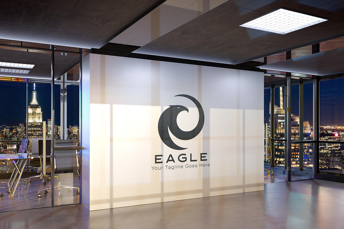 Minimal Eagle Logo Design, a Branding & Logo Template by YUDesignStore (Photo 10 of 10)
