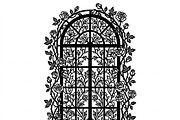 50 Floral French Window Ornament, a Decorative Illustration by Amazin_art (Thumbnail 27 of 35)