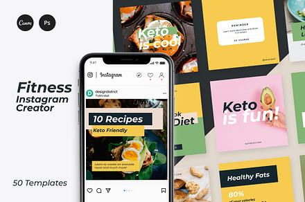 Fitness Instagram Creator