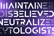 Median - Futuristic Sci-fi Font, a Sans Serif Font by Hamz Studio (Thumbnail 10 of 12)